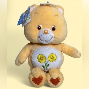 Vintage Style Care Bears Friend Bear 8” Stuffed Plush Animal with tag 2002